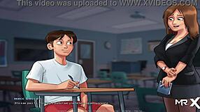 Summertime Saga - Teaching French In A European Cartoon Anime Style