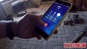 Arab Boss Fucks Homeless Chick's Tight Pussy Hard!