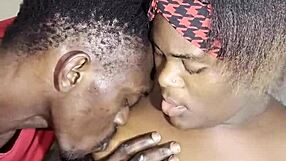 Fat Teen Licks Delivery Guy's Product