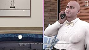 Monster cock fucks whore in bath doggystyle