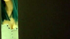 Step-sister discovers me hiding in the closet