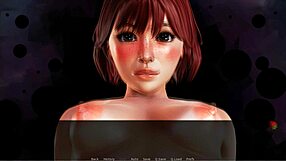 Older step sister teases you in porn game.