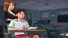 Summertime Saga - Teaching French In A European Cartoon Anime Style