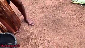 Watch this mature woman FUCK with a huge cucumber!