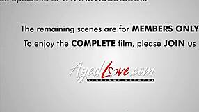 Blonde milf blowjob prelude to hardcore sex