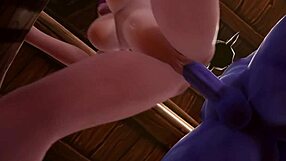 blue man fucks elf in warcraft parody