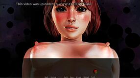 Older step sister teases you in porn game.