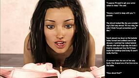 3D animated porn with an anime theme in the form of a comic