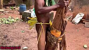 Watch this mature woman FUCK with a huge cucumber!