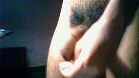 Hairy Cock Gets Masturbated in Detail