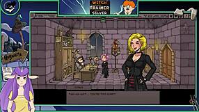 witch trainer silver part 3 in anime style