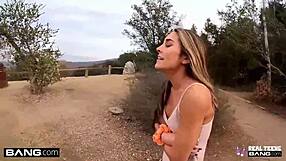 Mackenzie Mace Flashes In Public Before Rough Sex