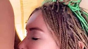 Petite Babe on Leash in Rough Session