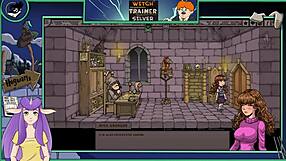 witch trainer silver part 3 in anime style