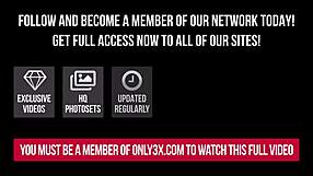 Tetas naturales de Maddie y Aleksey en escena creampie