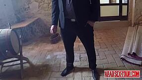 Arab Boss Fucks Homeless Chick's Tight Pussy Hard!