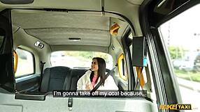 Petite Teen Teases Driver Before Huge Cock Struggle