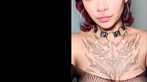 latina porn casting with emo goth alt teen 18+ slut creampie, so homemade and fun