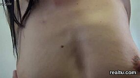 Czech Girl Undresses and Gets Reamed in Shopping Centre POV