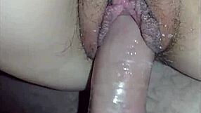 Condom sex! Cum on tits!