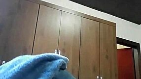 BBW Slut Strips Lingerie in Shower Smelling Irresistible for You