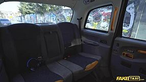 Yo, fake taxi driver films sexy student in her own rough sex tape!