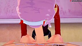 Zero Two dives into hard pov sex in fantasy anime