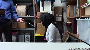 10 Out Of 10 Shoplyfter Muslim Ella Knox With Her Massive Tits And Hairy Pussy Is Damn Hot