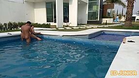 Latina producer takes day off for big cock blowjob and assfucking