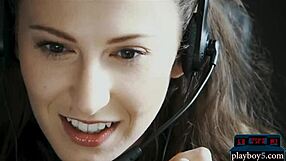 European Babes Feel Intense Lesbian Orgasms After Work