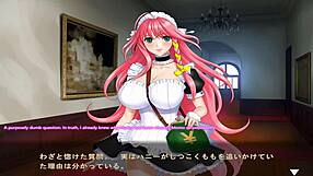 Virgin Maid Momo Plays Game With Big Tits