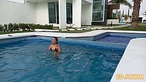 Latina producer takes day off for big cock blowjob and assfucking