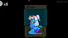 Huge Sextoy For Big Monster Girl In Flip Witch Pixel Hentai!