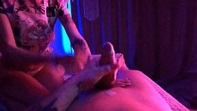 Pov Footjob Leads To Riding Dick And Handjob Cum