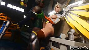 HD 3D Hentai Video Games Compilation with Latina Anal Action