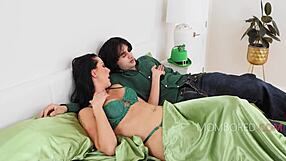 Holy crap, St. Patty’s Day free use with stepmom is pure lust madness!