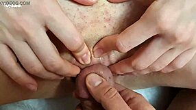 Omnomnom! Dick devours clit in wild close-up action