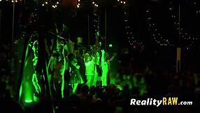 pool party turns wild with horny redhead and swingers