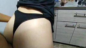 hey stepmom, forget breakfast, i need to pound you now in the kitchen