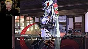 i cant even defeat a slug girl in monster girl quest masturbation