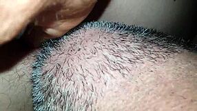 Hey, I'm licking my wife's sweet little pussy right now