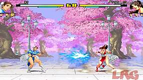 tqh 0 mai team battles chunli team in anime