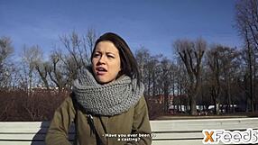 Hot Brunettes Turn Casting into a HARDCORE BANG Session