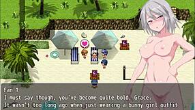 Outdoor anime porn: Grace in the labyrinth town part 7