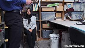 10 Out Of 10 Shoplyfter Muslim Ella Knox With Her Massive Tits And Hairy Pussy Is Damn Hot
