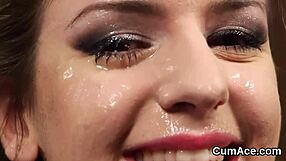 Feisty Model Sucks And Gets Facial Cumshot