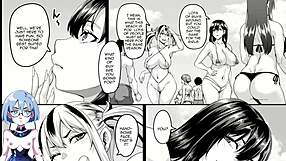 Beach Vacation Turns To Casual Sex In Anime Hentai Style
