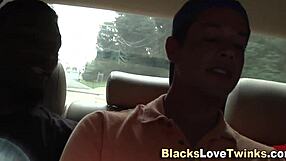 gay amateur shoots cum in interracial group blowjob