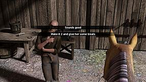 Lets play a knights tale part 2 with blonde and redhead