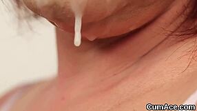 Feisty Model Sucks And Gets Facial Cumshot